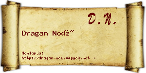 Dragan Noé névjegykártya